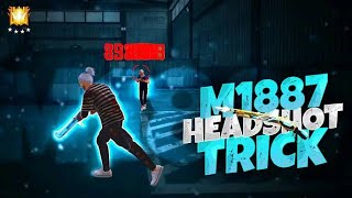 One tap trick ❤️❤️❌🗿 garenafreefire trendingvideo viralvideo onetap [upl. by Genaro248]