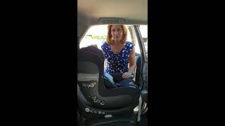 How to fit Cybex Sirona S iSize in a car  Baby Lady [upl. by Muriel]