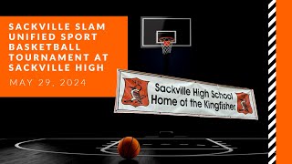 Sackville Slam Unified Sport Basketball Tournament at Sackville High School [upl. by Akehsyt]