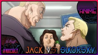 Baki 2018 Dub Jack vs Sikorsky Phone Booth Scene  4kUHD NXCult [upl. by Ecnahs51]