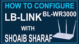 How to configure LBlink BLWR3000 in UrduHindi [upl. by Idoj]