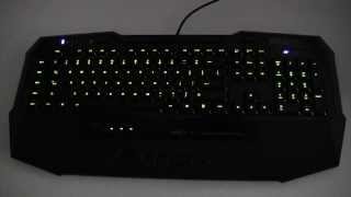 ROCCAT ISKU FX Gaming Keyboard Illumination [upl. by Sanders164]