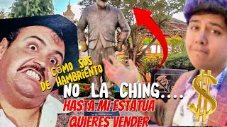 EL HAMBRIENTO Nieto de Capulina está vendiendo todo hasta la estatua de su abuelo [upl. by Zaneta]