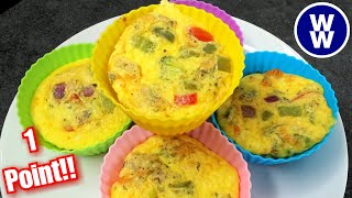 EASY Cottage Cheese Egg Bites🥚🧀 High Protein Low Carb Breakfast Prep  Weight Watchers Recipe  WW [upl. by Femmine]