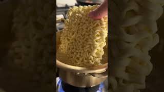 ramen hacks  creamy buldak carbonara [upl. by Junko565]