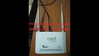 PTCL MODEM DSL 2750 U CONVERT MODEM TO ROUTER SETTING [upl. by Helve352]