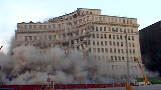 Baptist Memorial Hospital amp Intern Building Demolition [upl. by Dnomar]