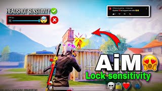 Best Tpp Aim Lock 🔐 Sensitivity Bgmi Update 35 🤯💯 [upl. by Ern348]