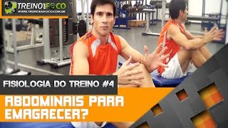 Exercícios Abdominais para Emagrecer  Fisiologia do Treino 4 [upl. by Eohce]