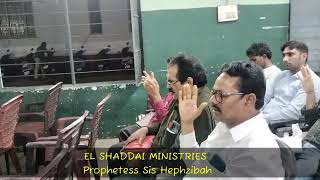 EL SHADDAI MINISTRIES  Prophetess Sis Hephzibah  Prophecy  Ymca Secbad [upl. by Andersen]