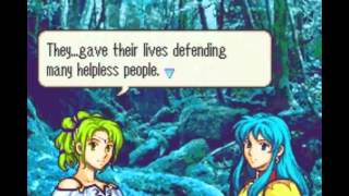 Fire Emblem The Sacred Stones  LArachel amp Rennac Support [upl. by Fedak]