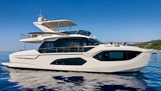 €14 Million Yacht Tour  Absolute 60 Fly [upl. by Allister591]