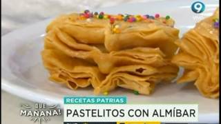 Recetas patrias Pastelitos con almíbar [upl. by Garrity278]