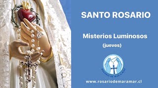 SANTO ROSARIO Misterios Luminosos jueves [upl. by Ayanaj]