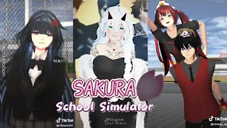 Kumpulan video Tiktok Sakura School simulatorpart 1🌷SAKURA SCHOOL SIMULATOR [upl. by Edithe]