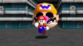 ⭐ Super Mario 64  Wario Apparition The Backrooms 64 [upl. by Deevan798]