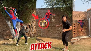 SpiderMan Ny Leopard Baby Chori Kr Lea 😰 Mamu Pr Attack Kr Ka 😱 [upl. by Ringsmuth]