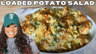 How To Make Loaded Potato Salad Taste Delicious [upl. by Erleena]