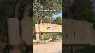 Wimberly Texas Short drive from Austin Pretty town Jobell Cafe amp Bistro is the place to eat [upl. by Yelsha]