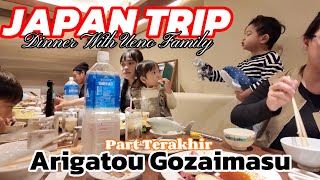 JAPAN TRIP  Makan Malam dan tukar Kado bersama Ueno Family ❤️ Arigatou Gozaimasu [upl. by Gunar]