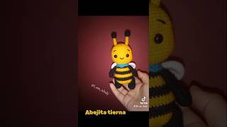 ¡¡¡Linda Abejita🐝💛 parati abejas ithalyuzcrochet likeandsubscribe comparte crochet [upl. by Ataynik]