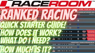 TUTORIAL Raceroom Ranked QUICK STARTER GUIDE SUMMER 2022 [upl. by Sharpe]