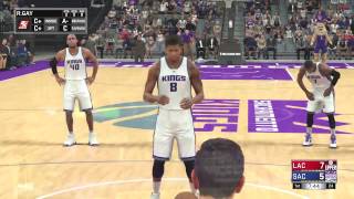 NBA 2K17 Kings MyGM  Rudy Gay May Be The Michael Jordan of 6th Men [upl. by Young253]