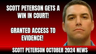 Scott Peterson gets a win in court Granted access to evidence Scott Peterson 2024 News Updates [upl. by Ilera]