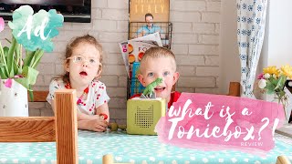 AD WHAT IS A TONIEBOX  UK TONIEBOX REVIEW [upl. by Flowers]