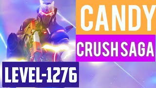 CANDY CRUSH SAGA LEVEL 1276 candycrushsaga candycrush games gaming LEVEL1276 fungamerzUS india [upl. by Solegna]