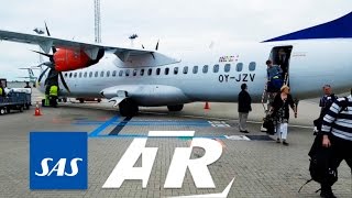 SAS Jet Time ATR 72 ⎜GOT  CPH [upl. by Anelys]