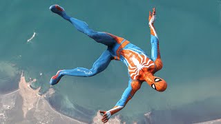 GTA 5 Epic Ragdolls  SpiderMan Funny Moments  Euphoria physicsJumpsFail [upl. by Swithbart]