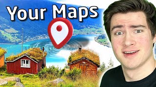 Playing Your OUTRAGEOUS GeoGuessr Maps  Free Play Along [upl. by Eiznekcm]