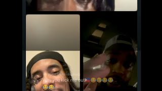 Guy that spit on Jaro City Lil Mikey goes live with Fyb Monte and Mbam Lil Flip ‼️Must See‼️ Viral [upl. by Juni492]