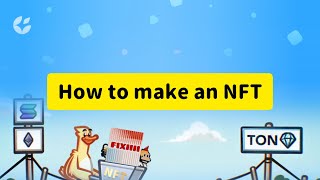 How to Make NFT on Ton network  Crypto Art Tutorial💲 [upl. by Nnaeel]