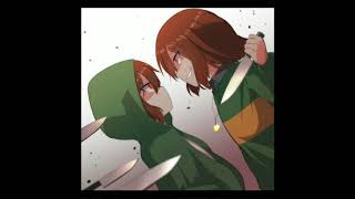 Story Shift Chara vs Chara Stronger than you [upl. by Inigo]