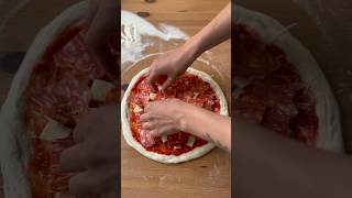 My favorite pizza in a home oven [upl. by Oeflein]