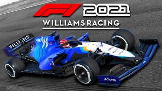 F1 2021 WILLIAMS FW43B MOD GAMEPLAY  George Russell Onboard [upl. by Sammer]