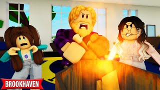 I WAS ADOPTED BY A STRICT FAMILY ROBLOX MOVIE CoxoSparkle [upl. by Aisel]