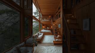 Cozy Loft Cabin with Stunning Forest Views 🌲✨  Ultimate Nature Escapenaturelovers ytstudio [upl. by Clyve]