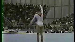 Rodica Dunca  1981 Worlds EF  Floor Exercise [upl. by Ring]