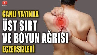 CANLI YAYINDA BOYUN VE KULUNÇ AĞRISI EGZERSİZLERİ aktifizyo boyunağrısı kulunçağrısı [upl. by Garceau]