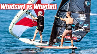 WINDSURF vs WINGFOIL it´s not as simple as you think [upl. by Akehsar982]