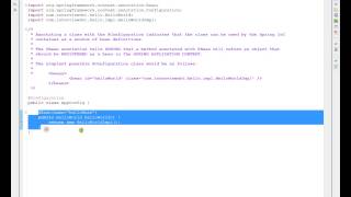 SPRING FRAMEWORK CONFIGURATION ANNOTATION TAMIL [upl. by Schlicher978]