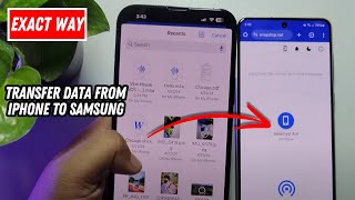 How To Transfer Data From iPhone To Samsung [upl. by Linneman]