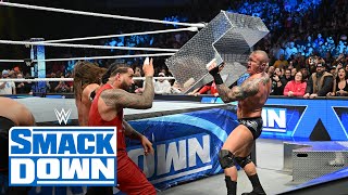 Orton Knight and Styles send a message to Roman Reigns SmackDown highlights Jan 12 2024 [upl. by Lion]