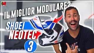 Recensione del casco SHOEI NEOTEC 3 🔥 Il miglior modulare [upl. by Anairo]