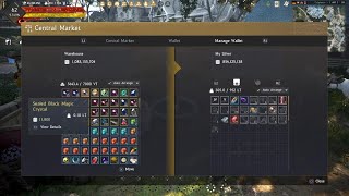 Black Desert Central Market Bug Number of Items Invalid [upl. by Anawd845]