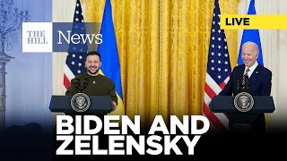 WATCH LIVE Biden and Zelensky Hold Press Conference [upl. by Iel]