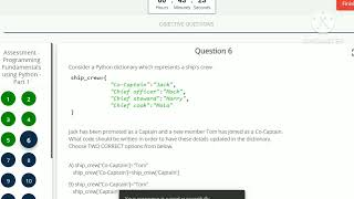 Programming Fundamentals using Python Part1 quotInfosys Springboardquot Assessment Solution 💯�curacy [upl. by Orian]